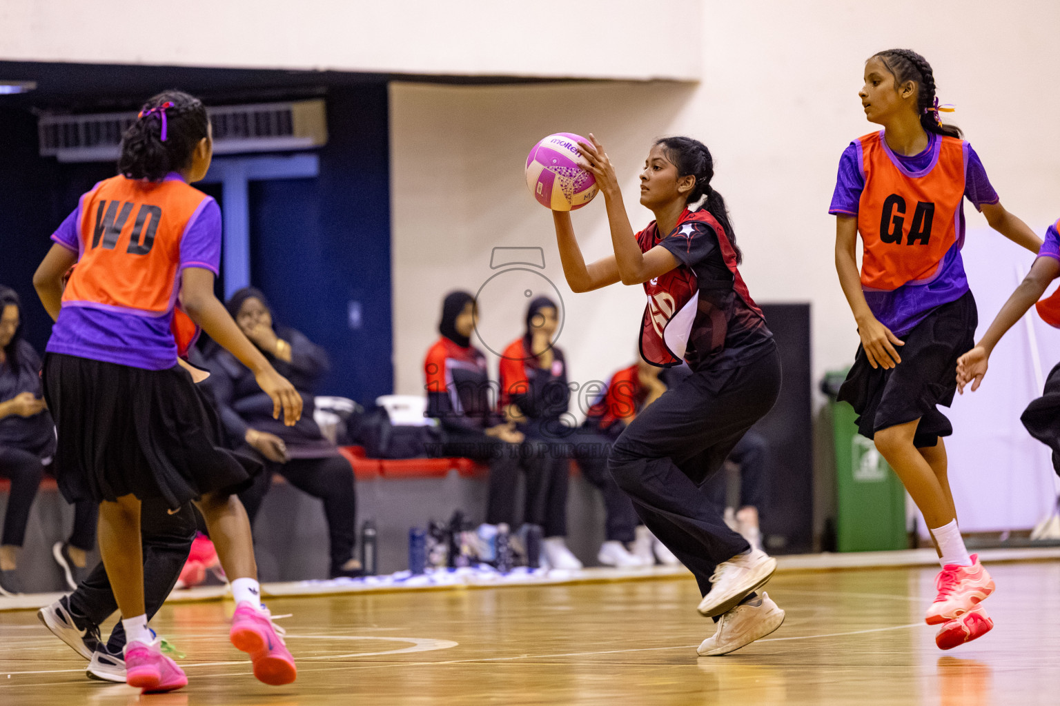 Day 13 of 26th Inter-School Netball Tournament 2025 was held in Social Center Indoor Hall on Saturday, 1st November 2025. 
Photos: Hassan Simah / images.mv