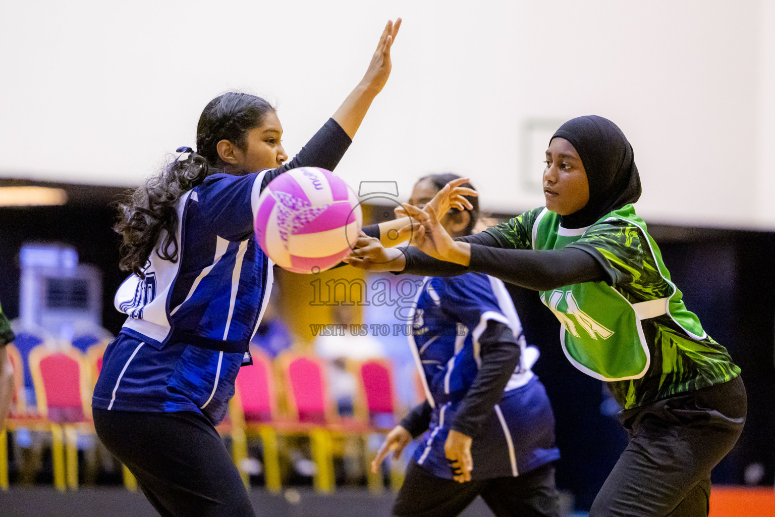 Day 4 of BML Raajje Junior Netball Championship 2026 was held at Social Center Indoor Hall, Male' Maldives on Sunday, 21st June 2026. Photos: Nausham Waheed / images.mv