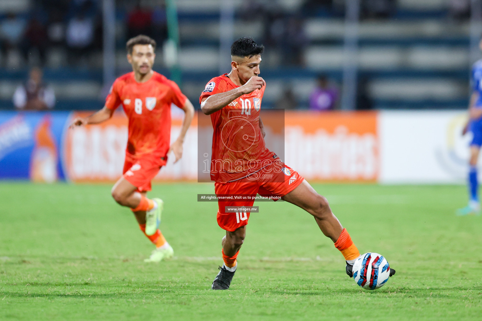 Kuwait vs India in the Final of SAFF Championship 2023 held in Sree Kanteerava Stadium, Bengaluru, India, on Tuesday, 4th July 2023. Photos: Nausham Waheed / images.mv