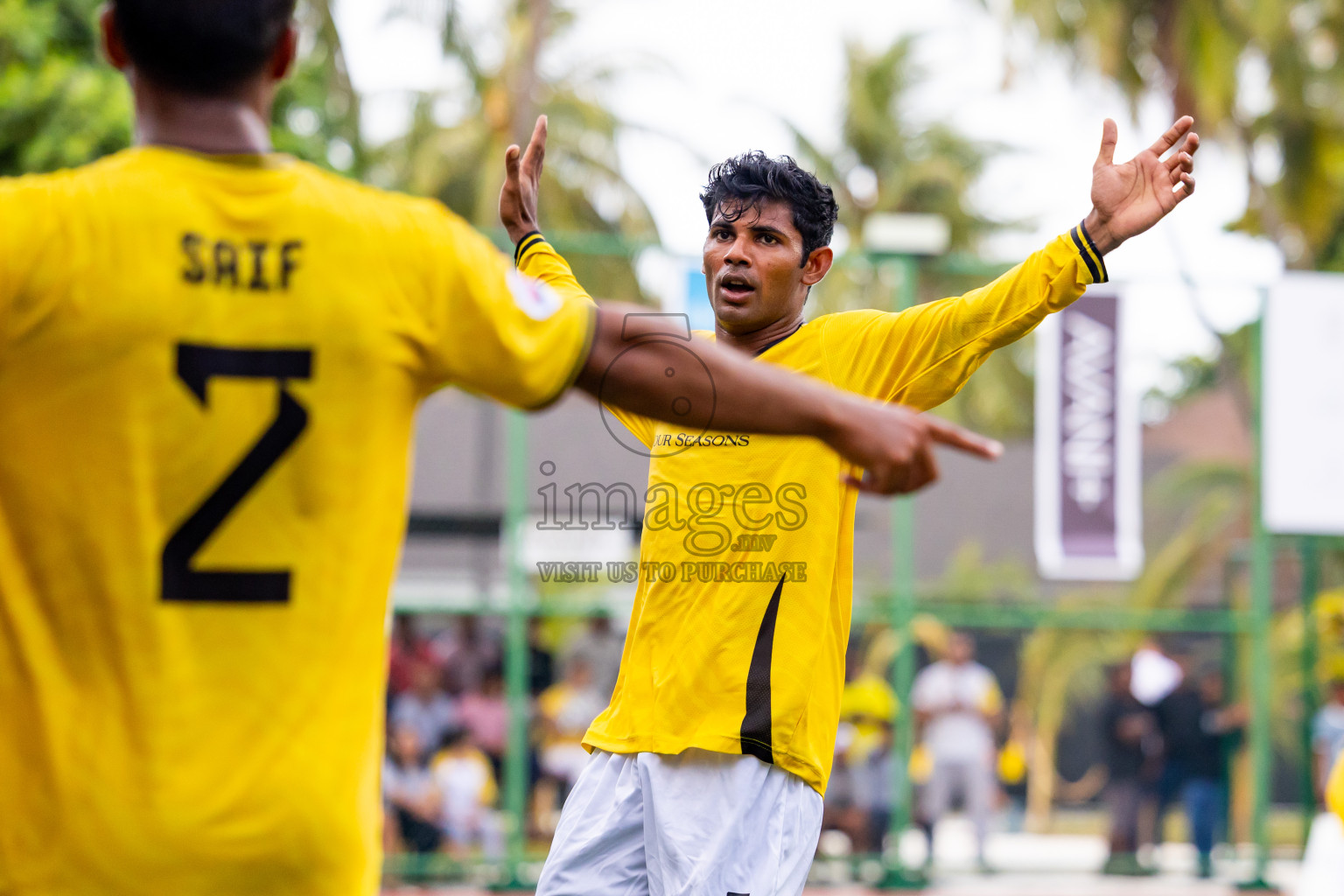 Avani vs Four Seasons in Day 4 of Resort League 2025 (Baa Zone) was held on Sunday, 13th July 2025 in Avani+ Fares Maldives Resort, Baa Atoll, Maldives. Photos: Nausham Waheed / images.mv