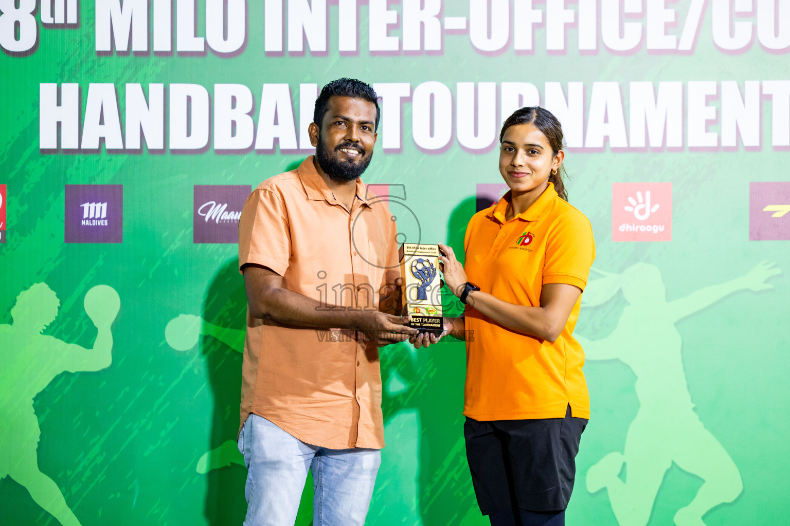 2nd Division Final of 8th Inter-Office/Company Handball Tournament 2024, held in Handball ground, Male', Maldives on Tuesday, 17th September 2024 Photos: Nausham Waheed/ Images.mv