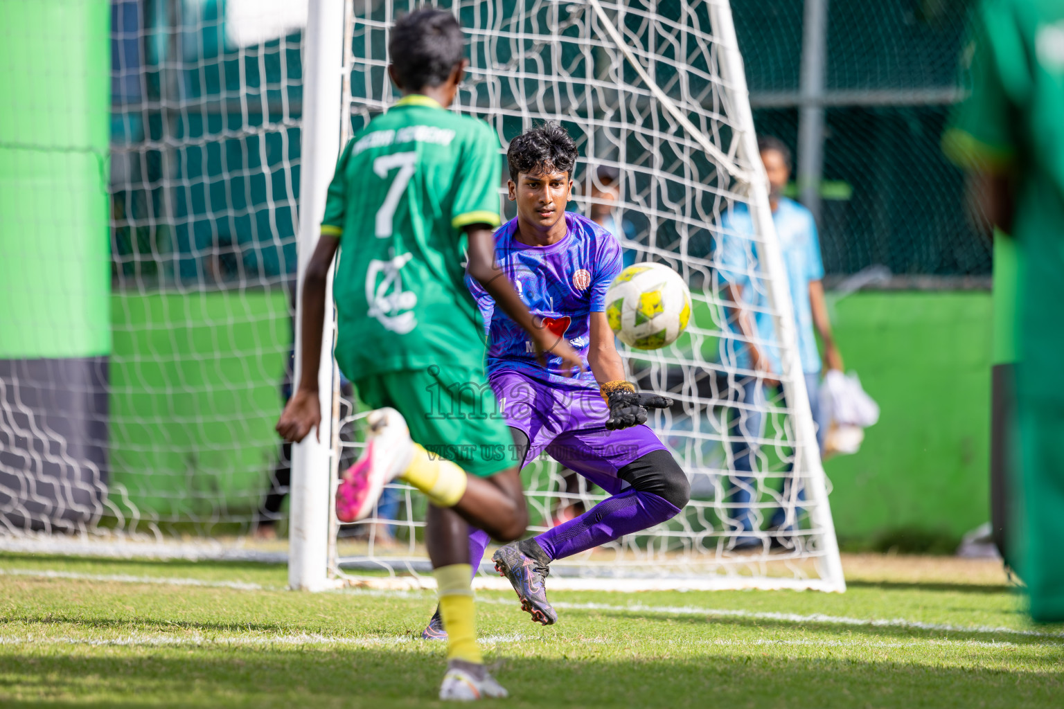 Day 4 of MILO Academy Championship 2024 (U-14) was held in Henveyru Stadium, Male', Maldives on Sunday, 3rd November 2024. Photos: Ismail Thoriq / Images.mv