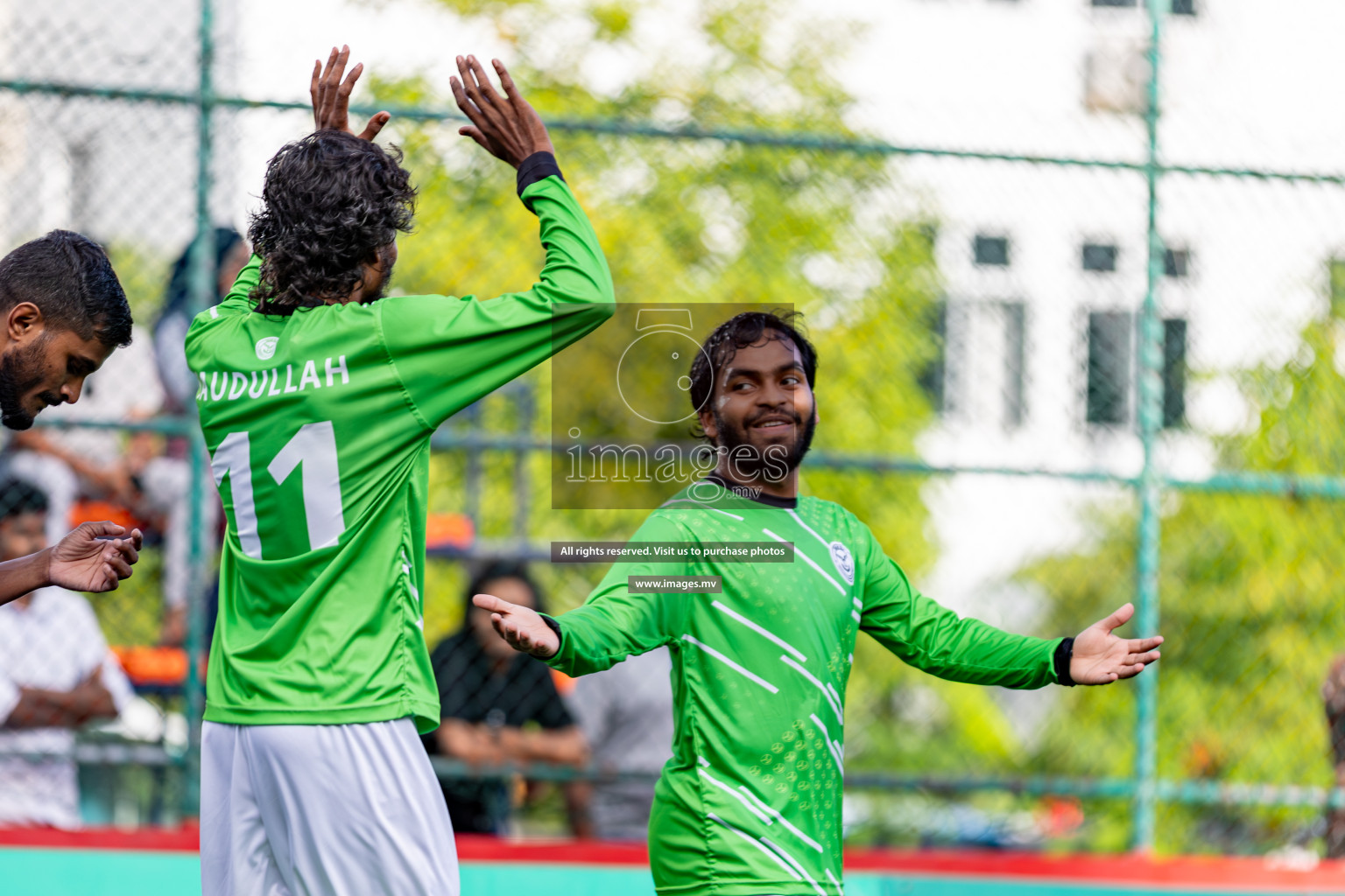 TEAM DJA vs TRC - Transport in Club Maldives Cup Classic 2023 held in Hulhumale, Maldives, on Wednesday, 19th July 2023 Photos: Hassan Simah  / images.mv