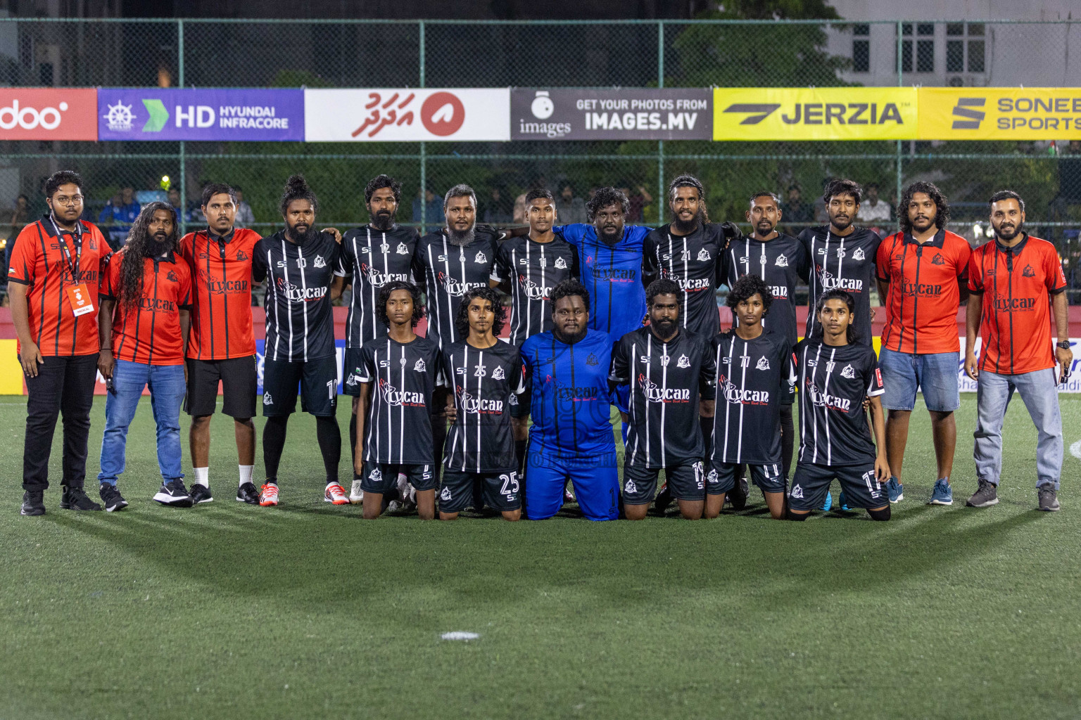 HDh Kulhudhuffushi vs HDh Nolhivaranfaru in Golden Futsal Challenge 2024 was held on Tuesday, 16th January 2024, in Hulhumale', Maldives Photos: Ismail Thoriq / images.mv