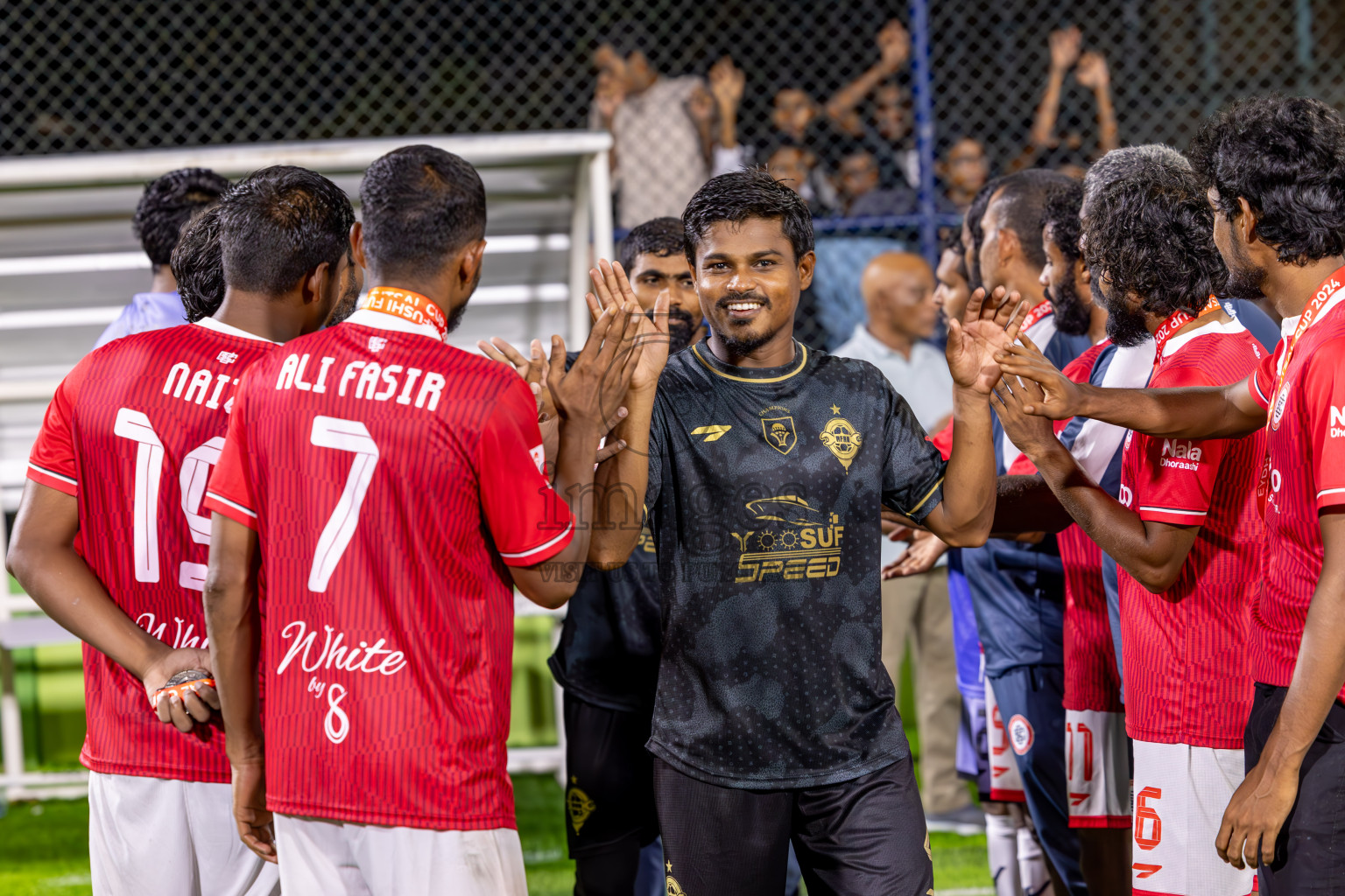 CC Sports Club vs Afro SC in the final of Eydhafushi Futsal Cup 2024 was held on Wednesday , 17th April 2024, in B Eydhafushi, Maldives
Photos: Ismail Thoriq / images.mv