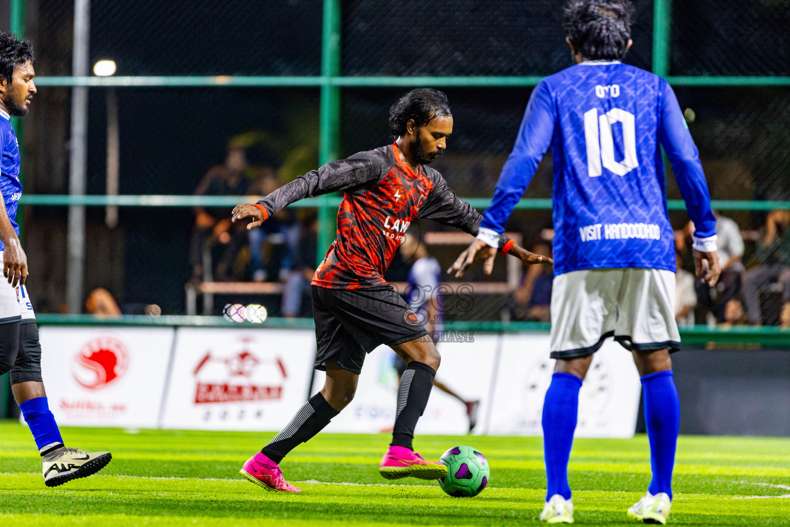 Falcons vs Banafsaa Kanmathi in Day 8 of BG Futsal Challenge 2024 was held on Tuesday, 19th March 2024, in Male', Maldives Photos: Nausham Waheed / images.mv