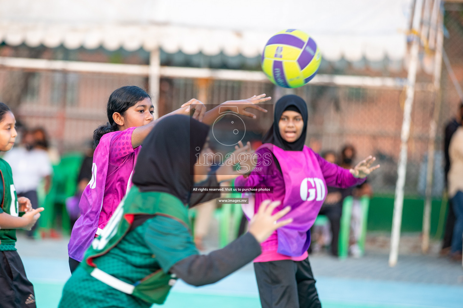 Day 8 of Junior Netball Championship 2022 on 11th March 2022 held in Male', Maldives. Photos by Nausham Waheed & Hassan Simah