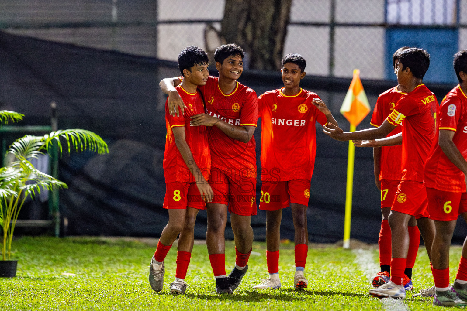 Under 14 Victory vs TC on day 3 of Dhivehi Youth League 2024 held at Henveiru Stadium on Saturday, 23rd November 2024. Photos: Nausham Waheed/ Images.mv