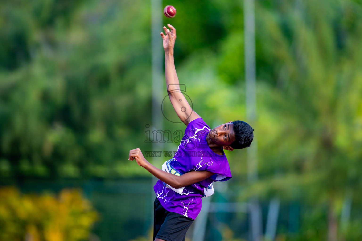 Day 6 of MWSC Interschool Athletics Championships 2024 held in Hulhumale Running Track, Hulhumale, Maldives on Thursday, 14th November 2024. Photos by: Nausham Waheed / Images.mv