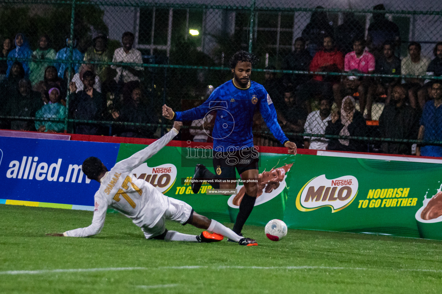 MPL vs Customs RC in Club Maldives Cup 2022 was held in Hulhumale', Maldives on Monday, 10th October 2022. Photos: Hassan Simah/ images.mv