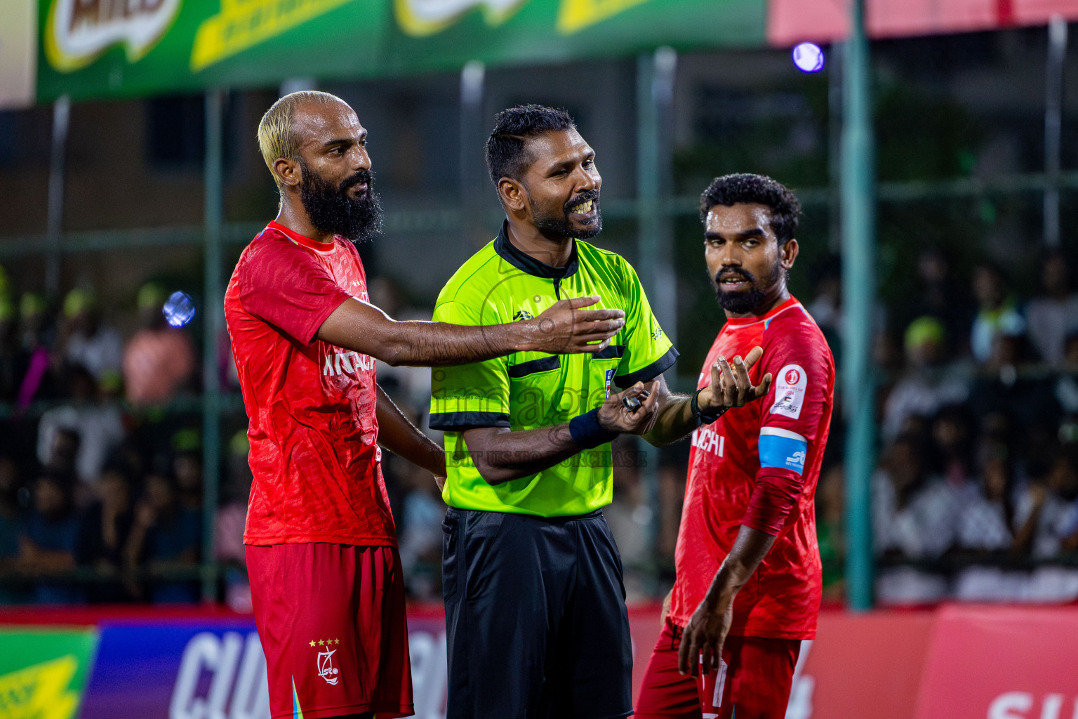 STO RC vs Club WAMCO in Round of 16 of Club Maldives Cup 2024 held in Rehendi Futsal Ground, Hulhumale', Maldives on Monday, 7th October 2024. Photos: Nausham Waheed / images.mv