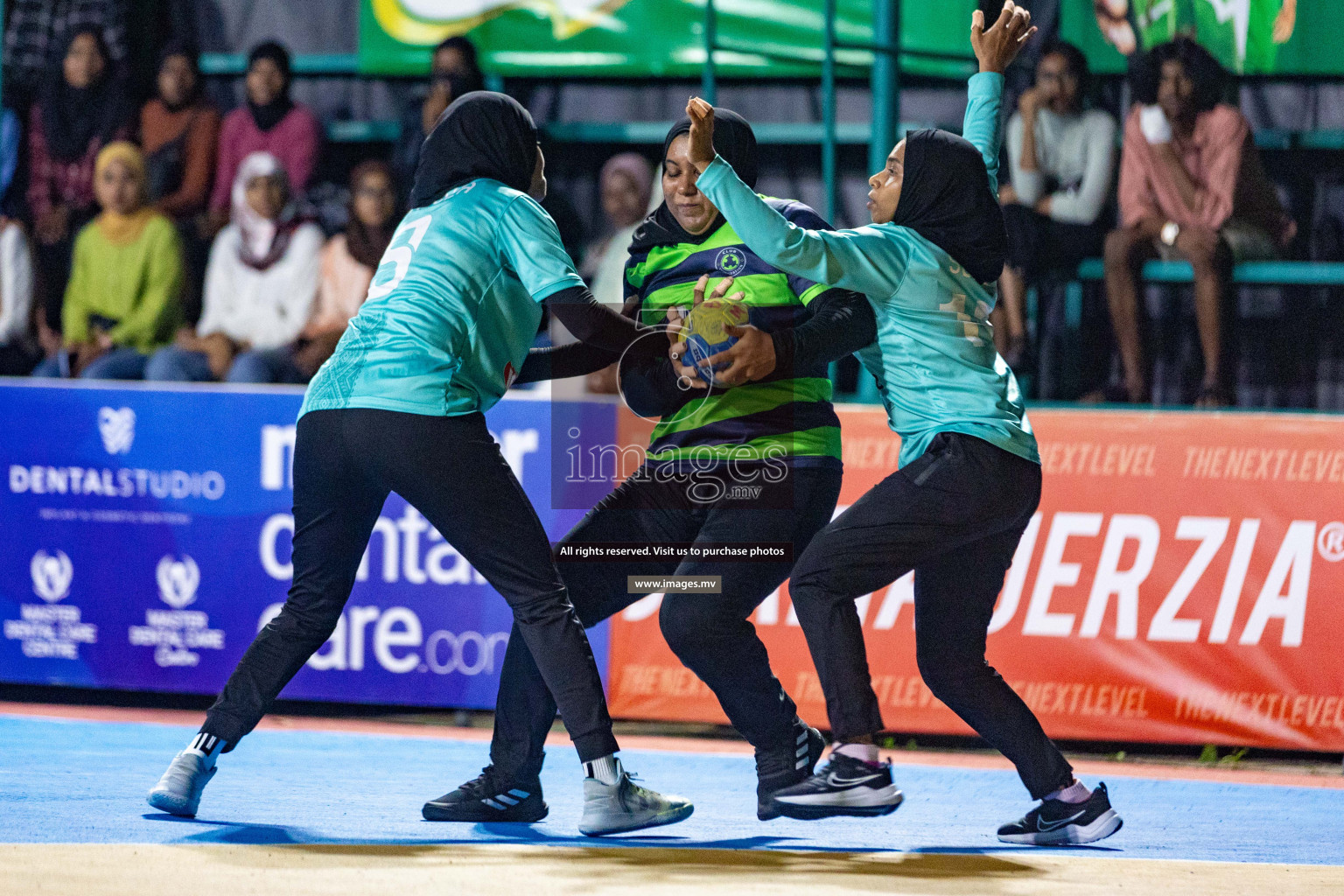 1st Division Final of 7th Inter-Office/Company Handball Tournament 2023, held in Handball ground, Male', Maldives on Monday, 24th October 2023 Photos: Nausham Waheed/ Images.mv