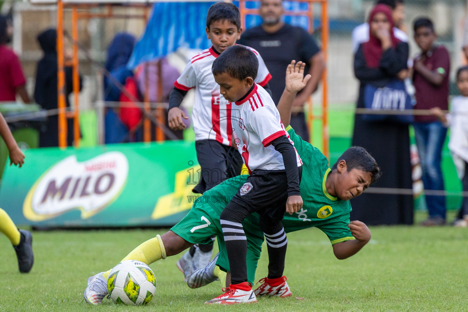 Day 1 of MILO Kids 7s Weekend 2024 held in Male, Maldives on Thursday, 17th October 2024. Photos: Shuu / images.mv