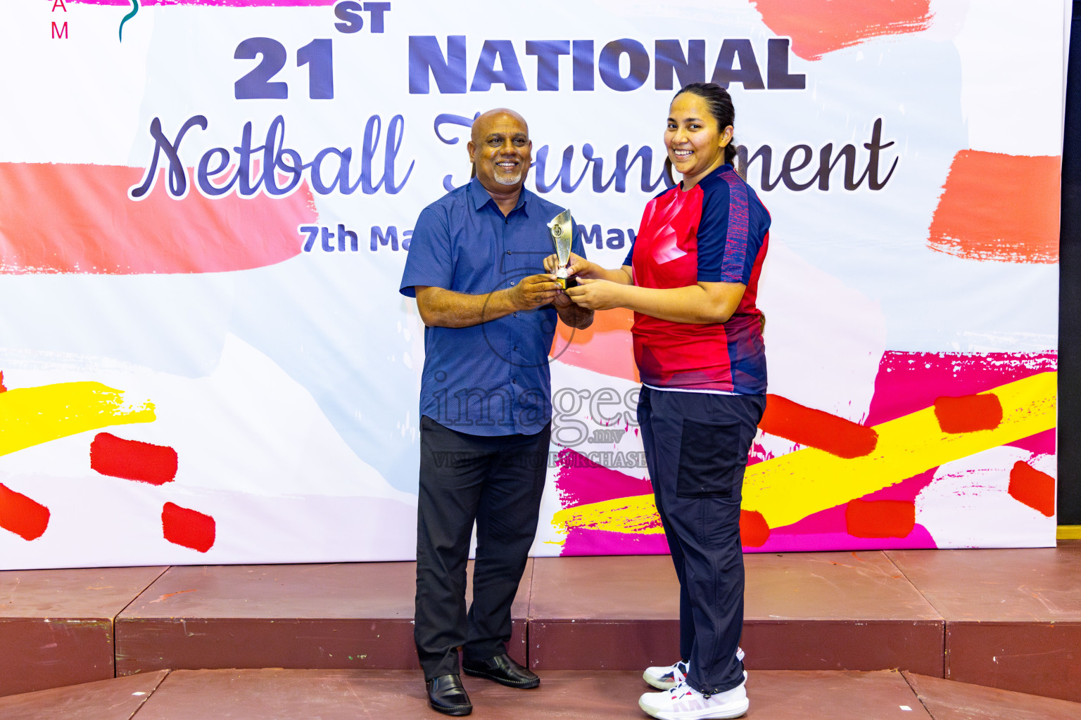 Club Matrix vs Club Green Streets in Final of 21st National Netball Tournament was held in Social Canter at Male', Maldives on Wednesday, 22nd May 2024. Photos: Nausham Waheed / images.mv