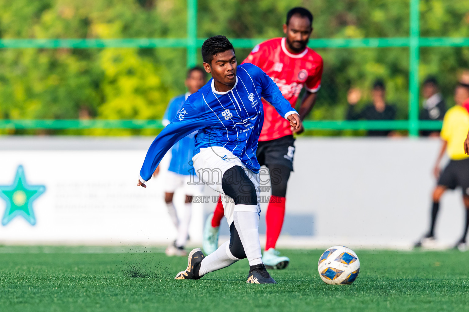 Furious FC vs Chester Academy from Manadhoo Council Cup 2024 in N Manadhoo Maldives on Thursday, 22nd February 2023. Photos: Nausham Waheed / images.mv