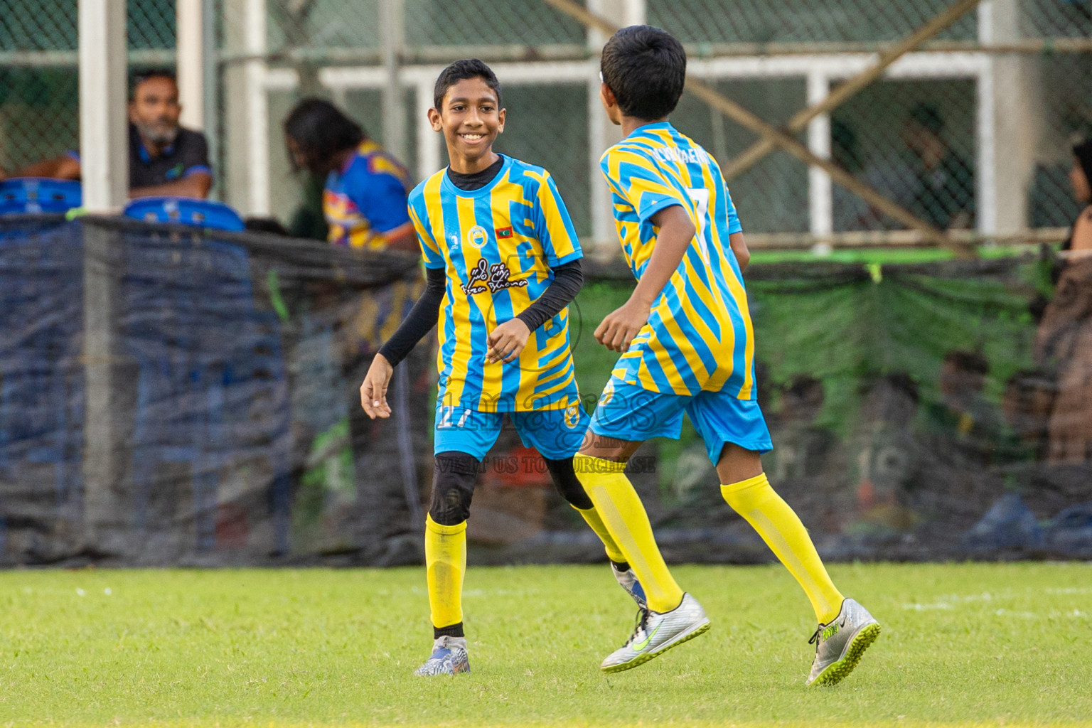 Day 1 of MILO Kids 7s Weekend 2024 held in Male, Maldives on Thursday, 17th October 2024. Photos: Shuu / images.mv