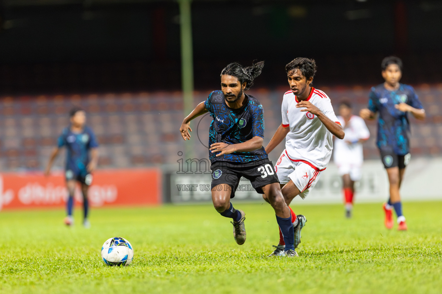 Buru Sports Club vs Super United Sports in Under 19 Youth Championship 2024  was held at National Stadium in Male', Maldives on Sunday, 9th June 2024. Photos: Mohamed Mahfooz Moosa / images.mv