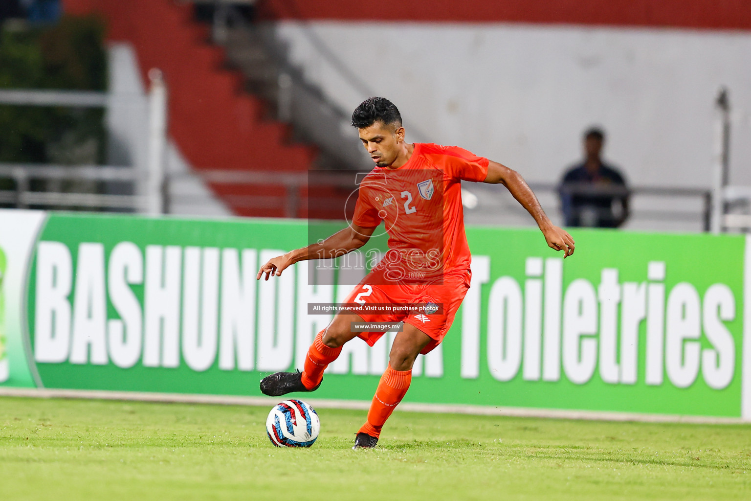 Nepal vs India in SAFF Championship 2023 held in Sree Kanteerava Stadium, Bengaluru, India, on Saturday, 24th June 2023. Photos: Nausham Waheed, Hassan Simah / images.mv