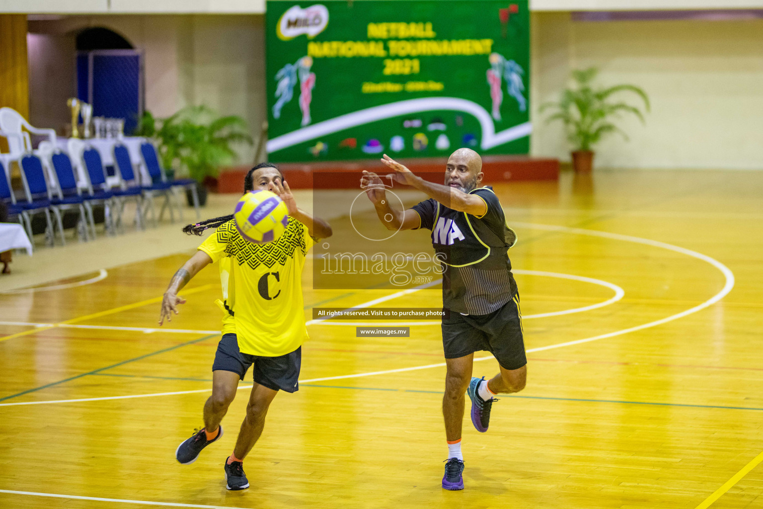 Kulhudhuffushi Youth & R.C vs Club Matrix in the Finals of Milo National Netball Tournament 2021 held on 4th December 2021 in Male', Maldives Photos: Ismail Thoriq, Maanish / images.mv