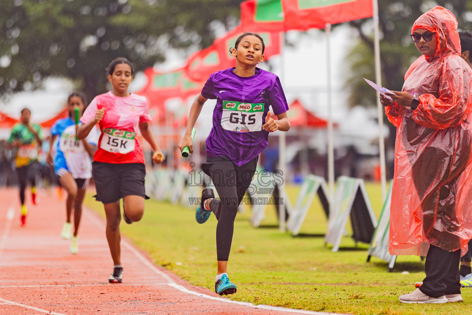Day 6 of Inter-school Athletics Championship 2025 held in Ekuveni Synthetic Track, Male', Maldives on Sunday, 12th October 2025. Photos by: Areef Adam / Images.mv