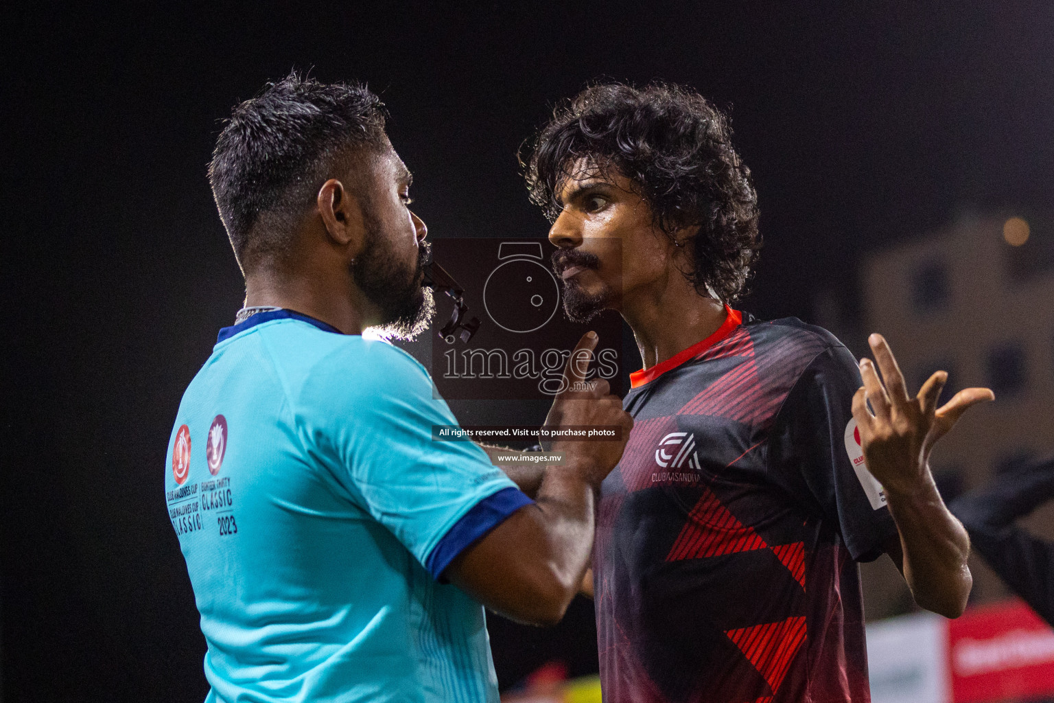 Aasandha vs Prisons RC in Club Maldives Cup 2023 held in Hulhumale, Maldives, on Monday, 17th July 2023 Photos: Nausham Waheed / images.mv