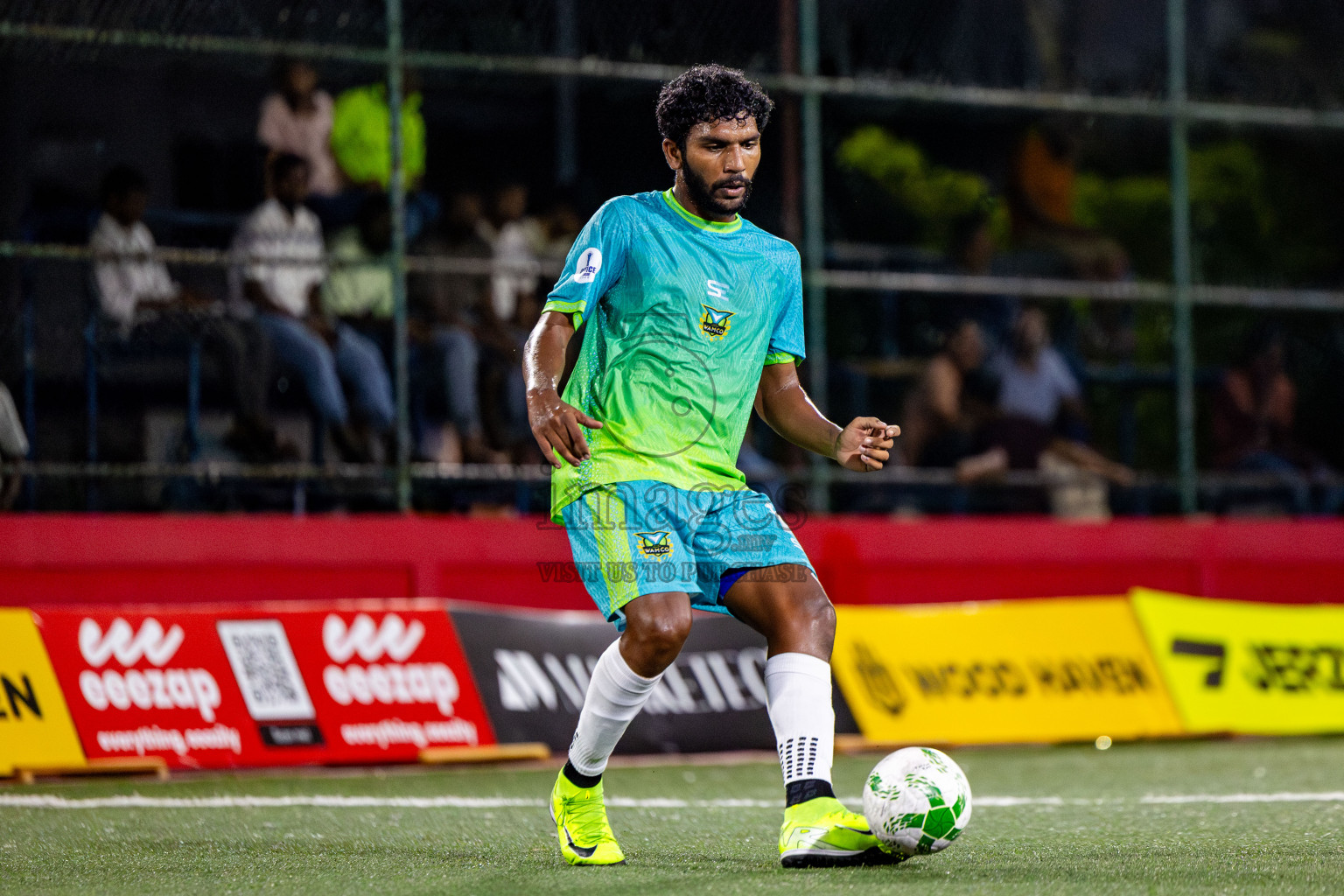 WAMCO vs Veliga in Day 10 of Office League 2025 was held on Friday, 25th April 2025 in Hulhumale', Maldives. Photos: Nausham Waheed / images.mv
