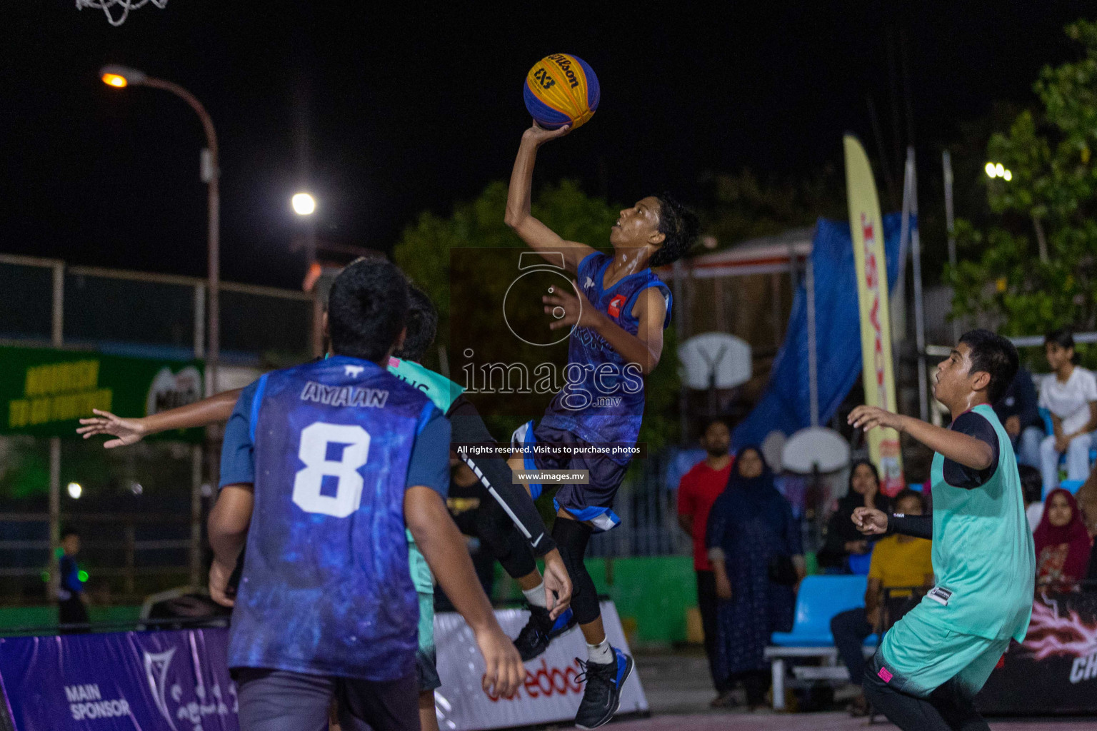 Day 5 of Slamdunk by Sosal on 16th April 2023 held in Male'. Photos: Ismail Thoriq / images.mv