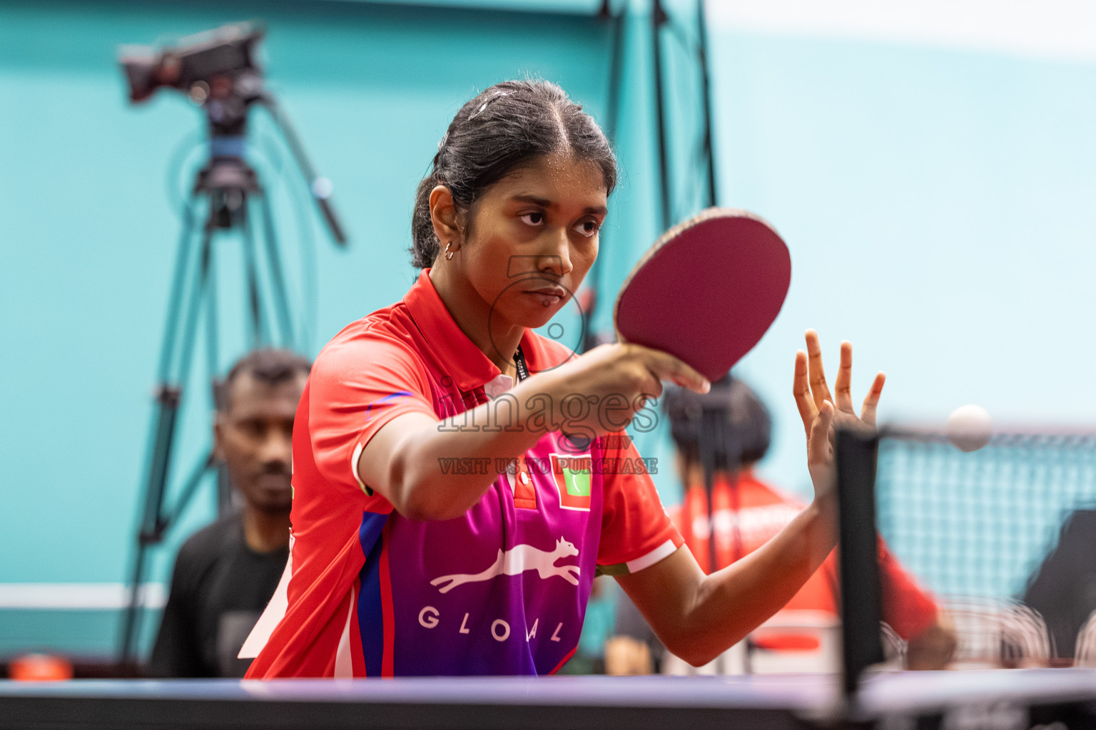 Day 2 of BML 63rd National Table Tennis Tournament 2025 was held on Tuesday, 26th August 2025 in Male' TT Hall, Male', Maldives. Photos: Areef Adam / images.mv