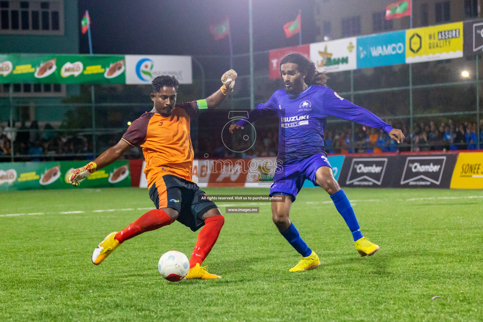 Team MTCC vs Cub Fen in Club Maldives Cup 2022 was held in Hulhumale', Maldives on Monday, 17th October 2022. Photos: Mohamed Mahfooz Moosa/ images.mv