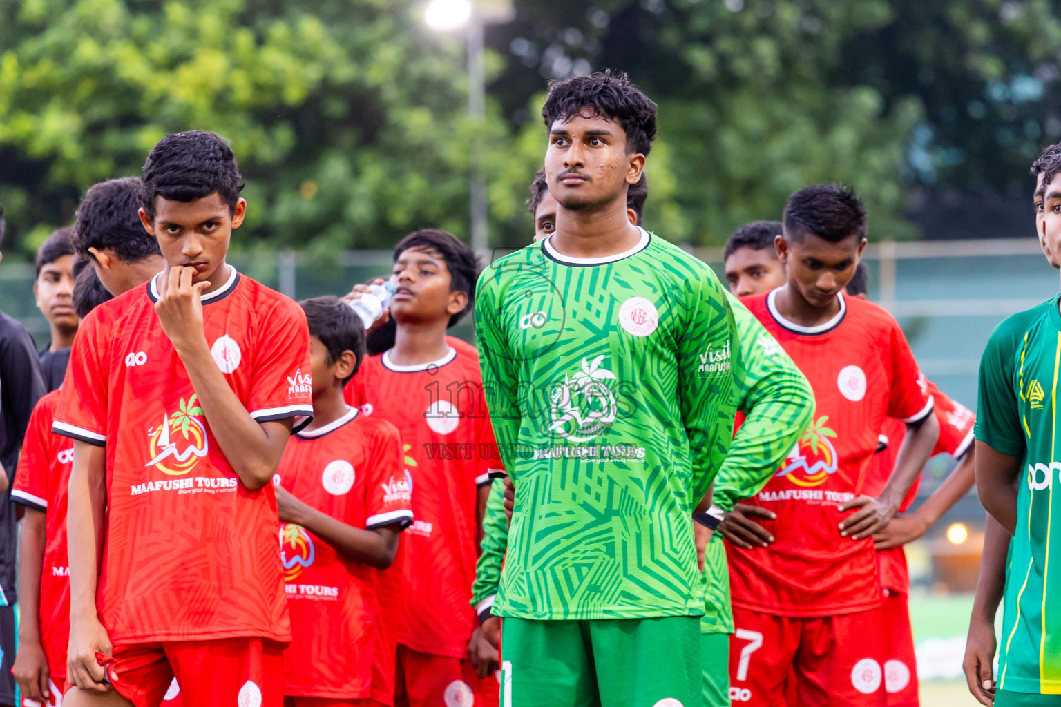 Day 5 of MILO Academy Championship 2025 (U14) was held on Monday, 3rd November 2025 at Henveiru Football Grounds, Male', Maldives . Photos: Nausham Waheed / images.mv