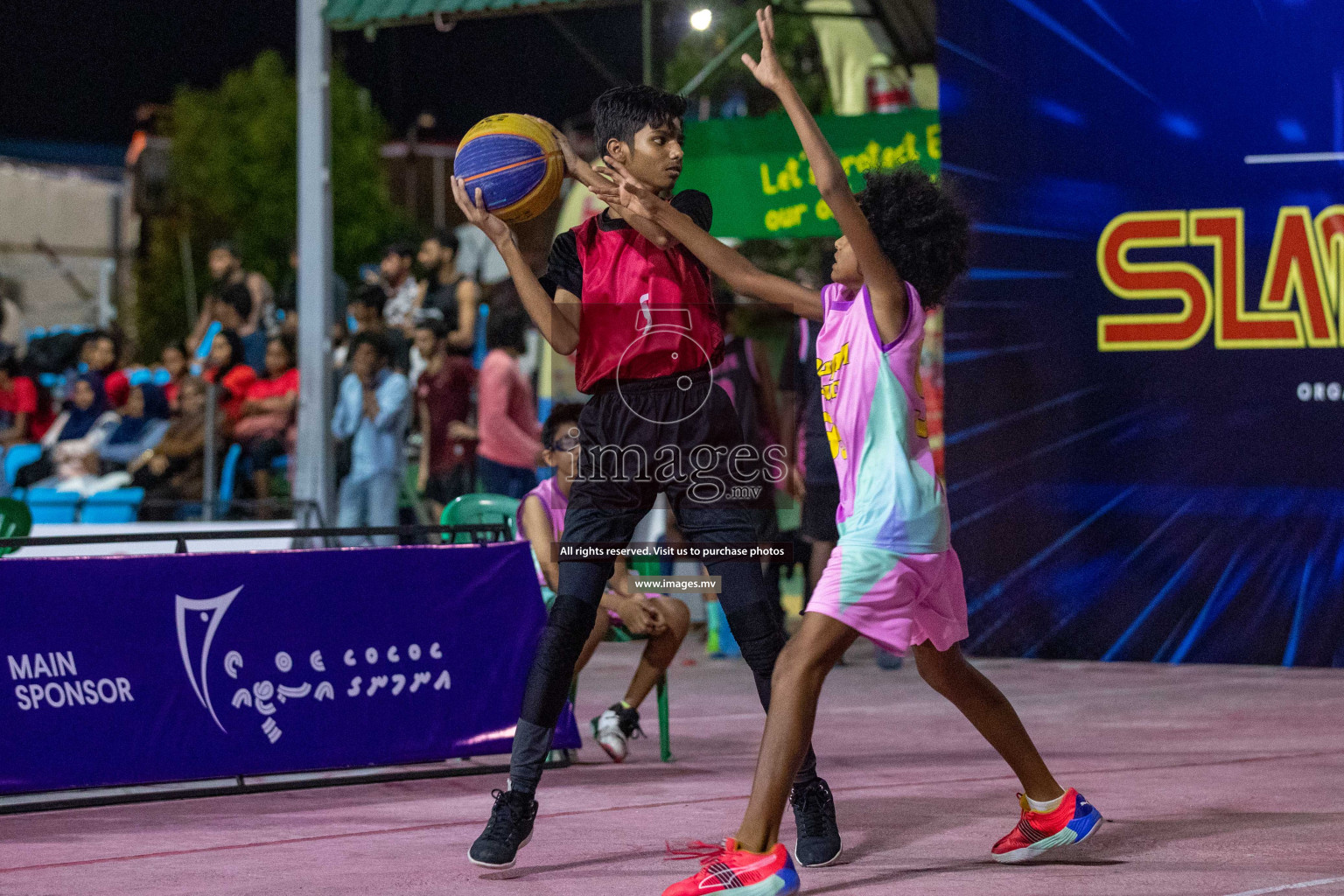 Day 5 of Slamdunk by Sosal on 16th April 2023 held in Male'. Photos: Nausham Waheed / images.mv