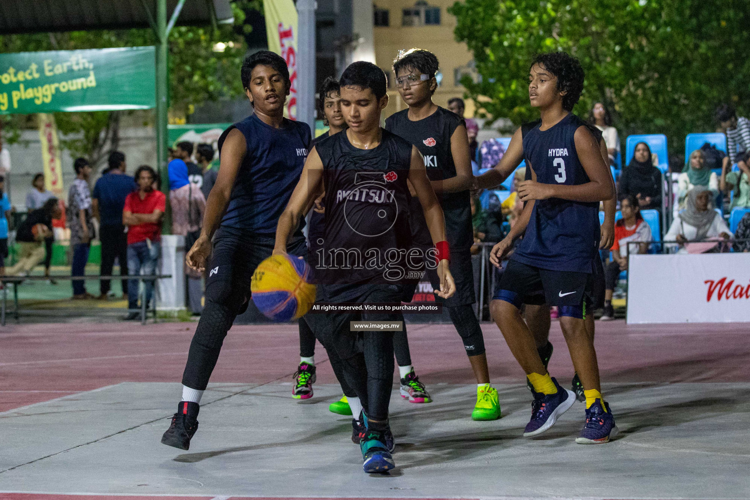 Day 5 of Slamdunk by Sosal on 16th April 2023 held in Male'. Photos: Nausham Waheed / images.mv