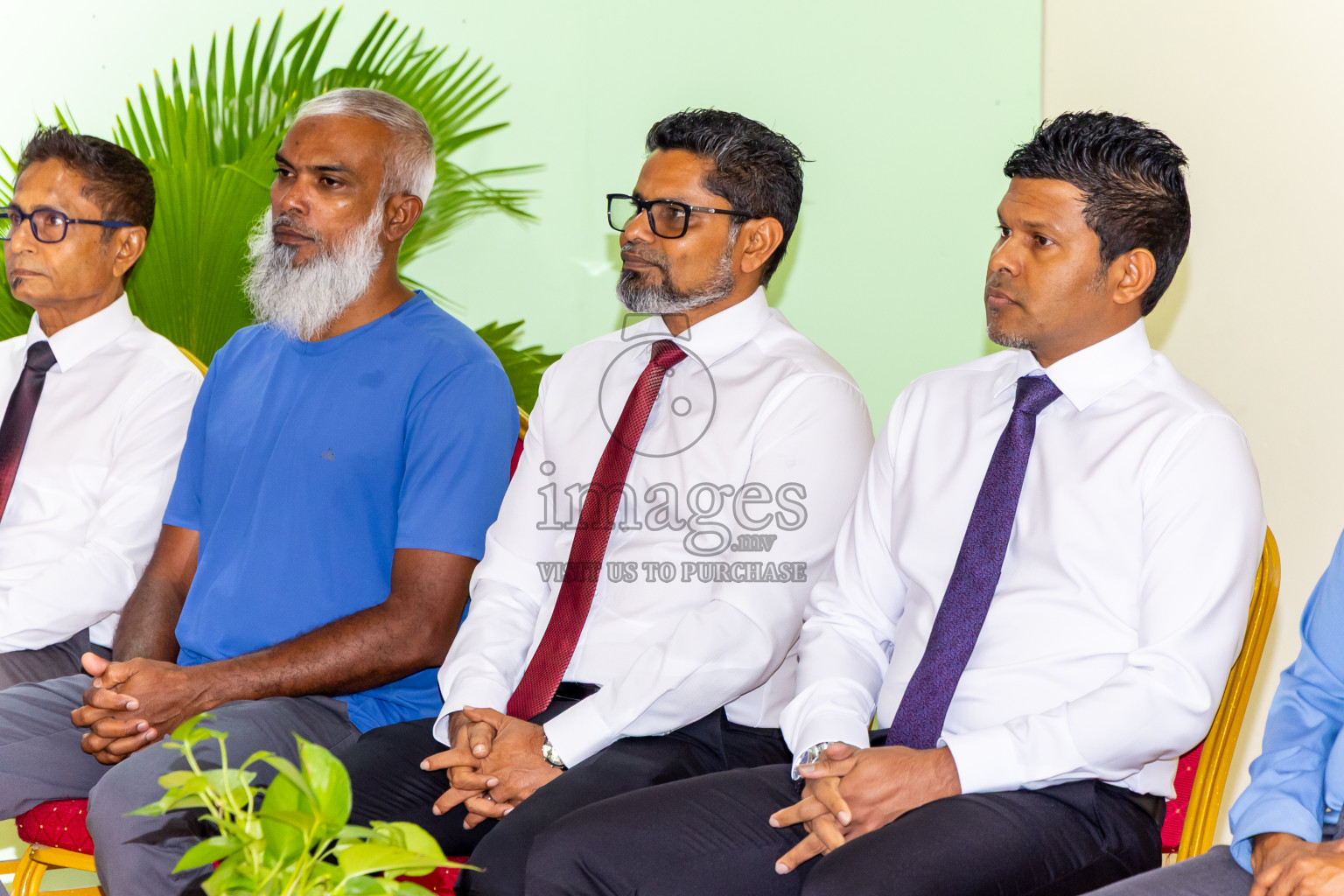 Announcing of Senior Mens Volleyball National Team participating in the CAVA Men’s cup 2025, in Bangladesh held in Socail Centre Haruge., Male', Maldives on Thursday, 09th October 2025. Photos by: Nausham Waheed / Images.mv