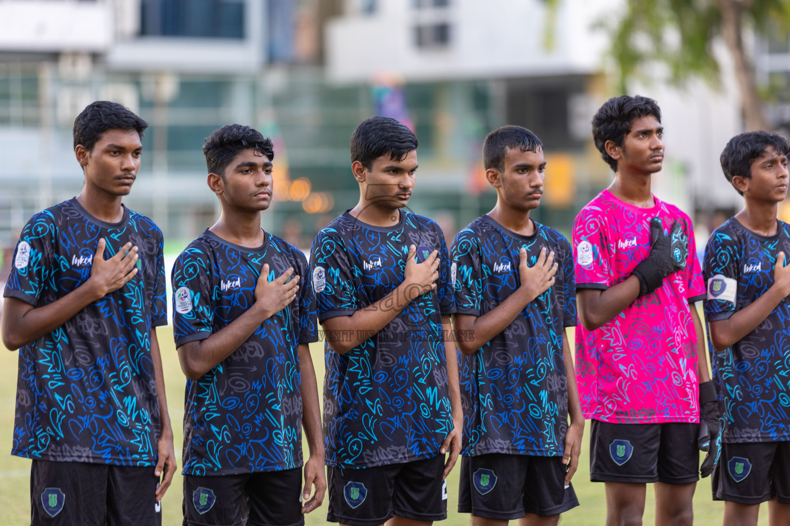 Club Valencia vs Super United Sports (U14) in Day 9 of Dhivehi Youth League 2024 held at Henveiru Stadium on Saturday, 14th December 2024. Photos: Mohamed Mahfooz Moosa / Images.mv