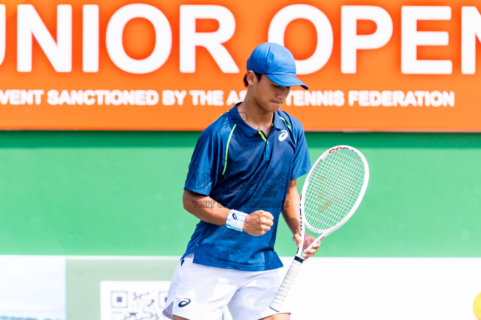 Day 4 of ATF Maldives Junior Open Tennis was held in Male' Tennis Court, Male', Maldives on Thursday, 12th December 2024. Photos: Nausham Waheed/ images.mv