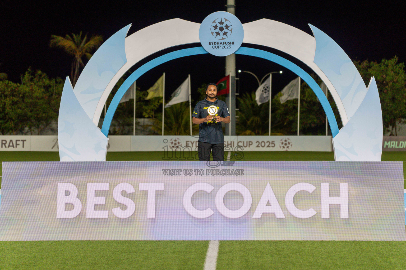 Final Match Irumathi Sports VS Velaa Sports Club in Day 9 of Eydhafushi Cup 2025 held in Eydhafushi Football Stadium at B. Eydhafushi, Maldives on Monday, 15th September 2025. Photos: Arif Rasheed / images.mv