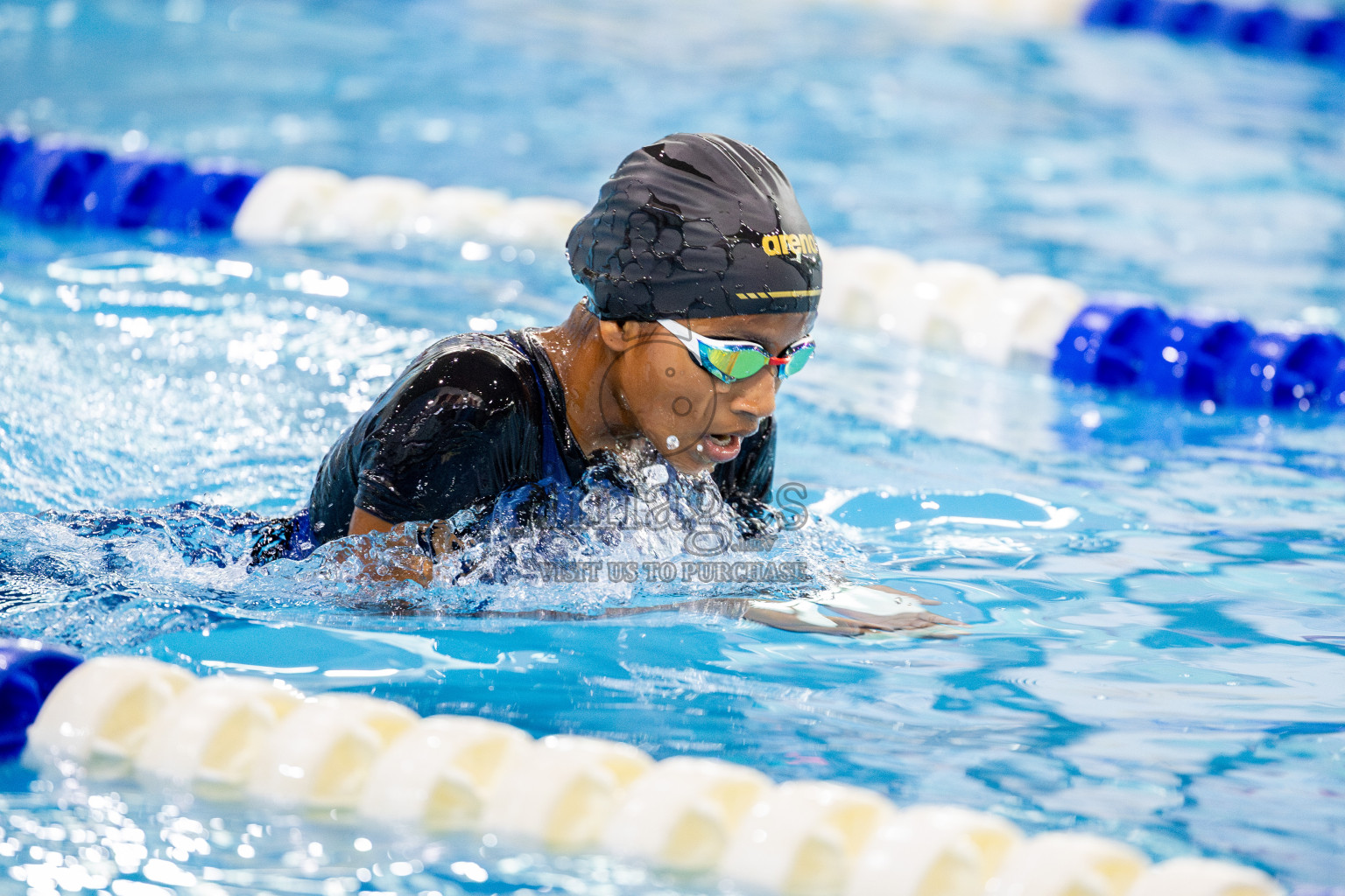 Day 1 of BML 21st Interschool Swimming Competition 2025 was held in Hulhumale' Swimming Pool, Hulhumale', Maldives on Saturday, 11th October 2025. 
Photos: Ismail Thoriq / images.mv