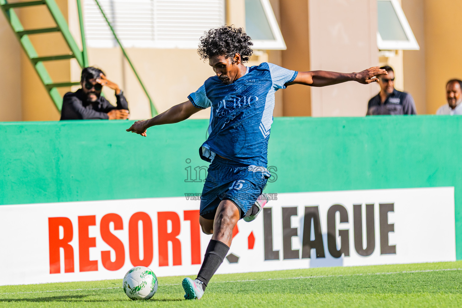 Kandooma vs SAII Lagoon in Resort League 2025 (South Male Zone) day 5 was held on Thursday, 2nd October 2025 in Crossroads's Maldives, Photos: Areef Adam / images.mv