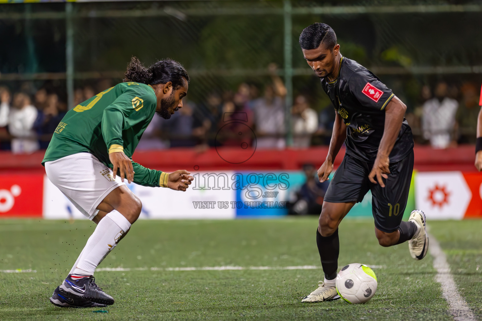 Th Thimarafushi vs HA Utheemu in Round of 16 on Day 40 of Golden Futsal Challenge 2024 which was held on Tuesday, 27th February 2024, in Hulhumale', Maldives Photos: Ismail Thoriq / images.mv