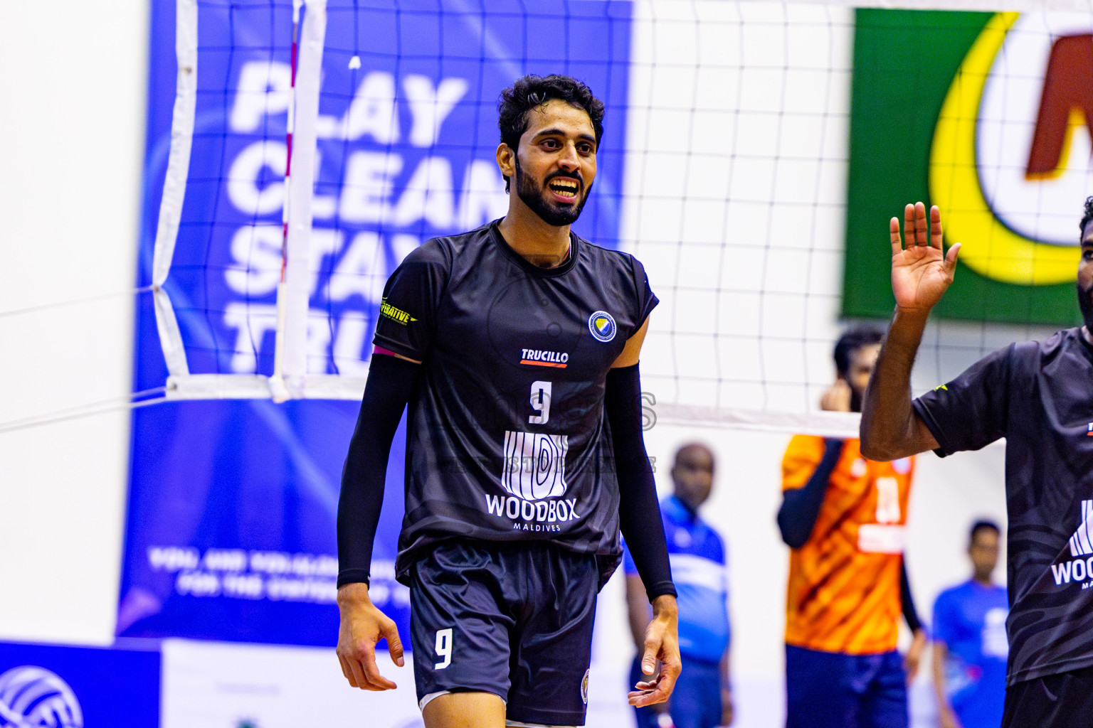 Sports Club City vs Dhivehi Sifainge Club in Semi Final of MILO VAM Cup 2024 Men's Division was held in Social Center Indoor Hall on Friday, 1st September 2024. Photos: Nausham Waheed / images.mv