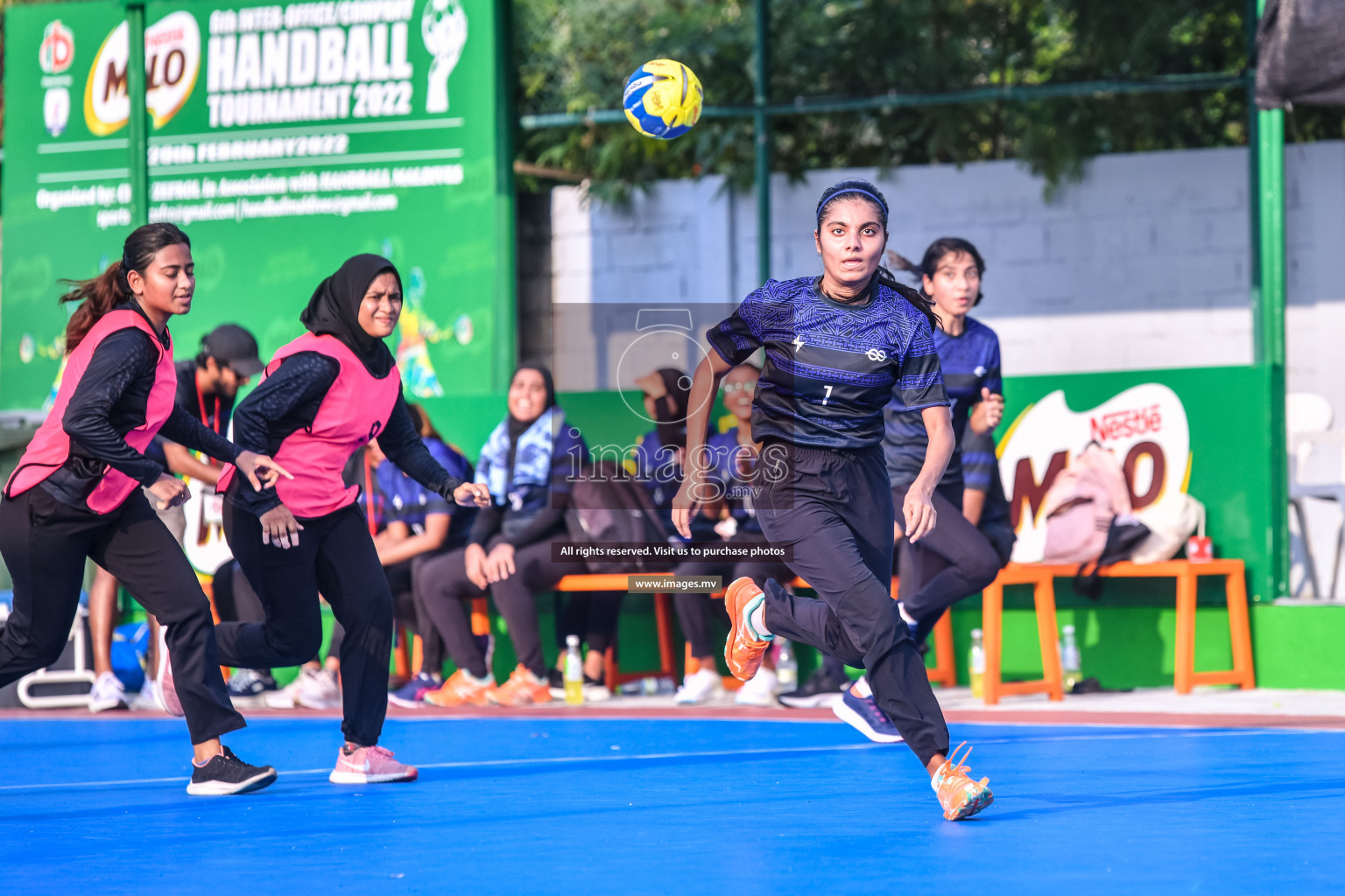 Milo 6th Inter Office Handball Tournament 2022 photos by nausham waheed