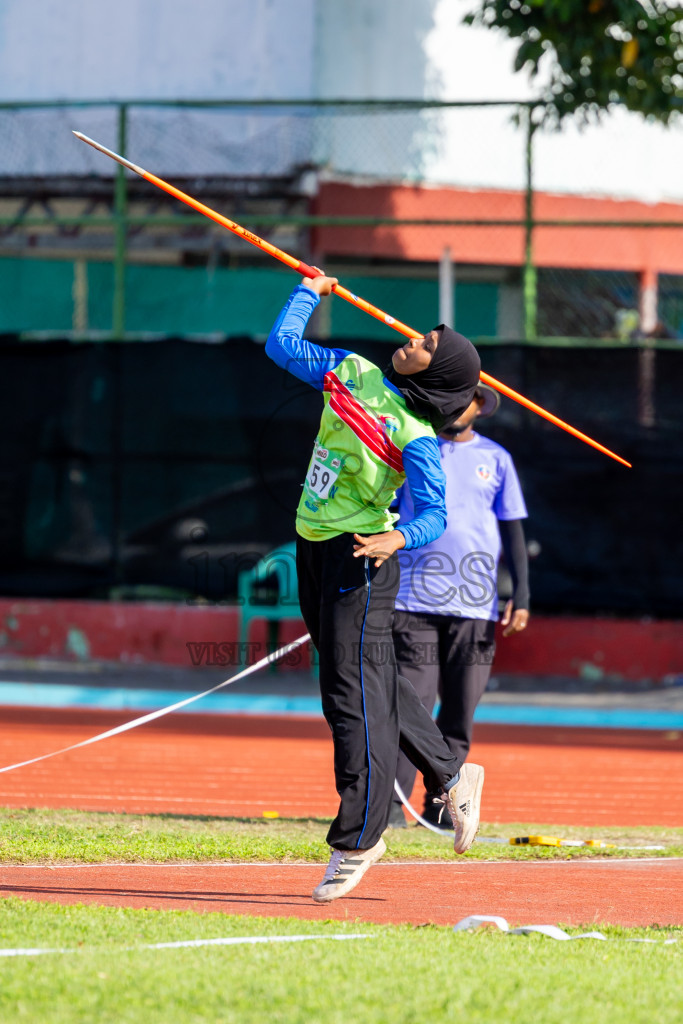 Day 1 of 33rd National Athletics Championship was held in Ekuveni Track at Male', Maldives on Thursday, 5th September 2024. Photos: Nausham Waheed / images.mv