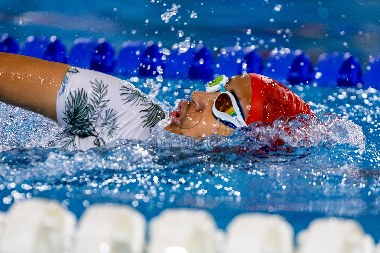 Day 2 of 20th Inter-school Swimming Competition 2024 held in Hulhumale', Maldives on Sunday, 13th October 2024. Photos: Nausham Waheed / images.mv