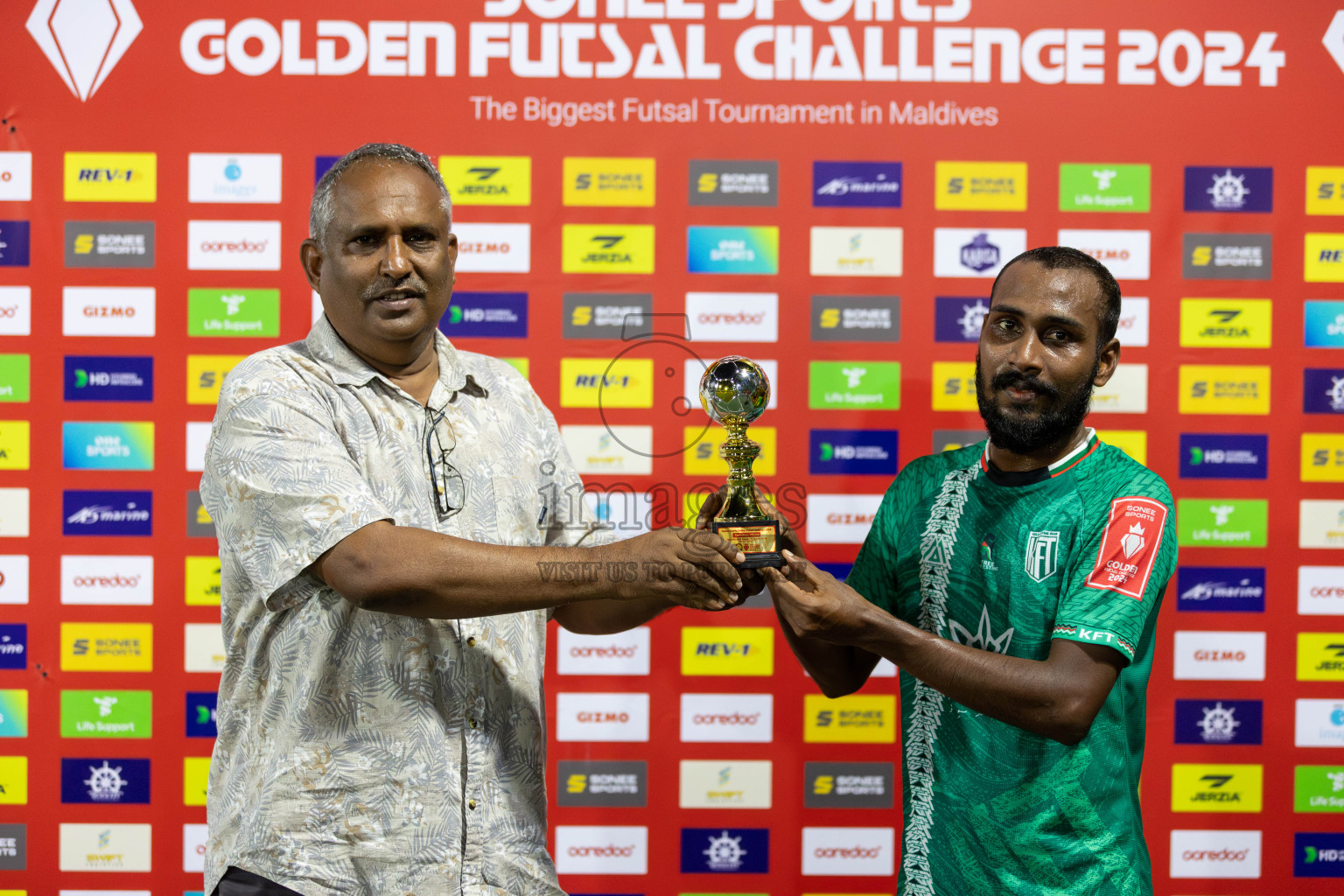 HA Thuraakunu vs HA Kelaa in Day 5 of Golden Futsal Challenge 2024 was held on Friday, 19th January 2024, in Hulhumale', Maldives Photos: Ismail Thoriq / images.mv