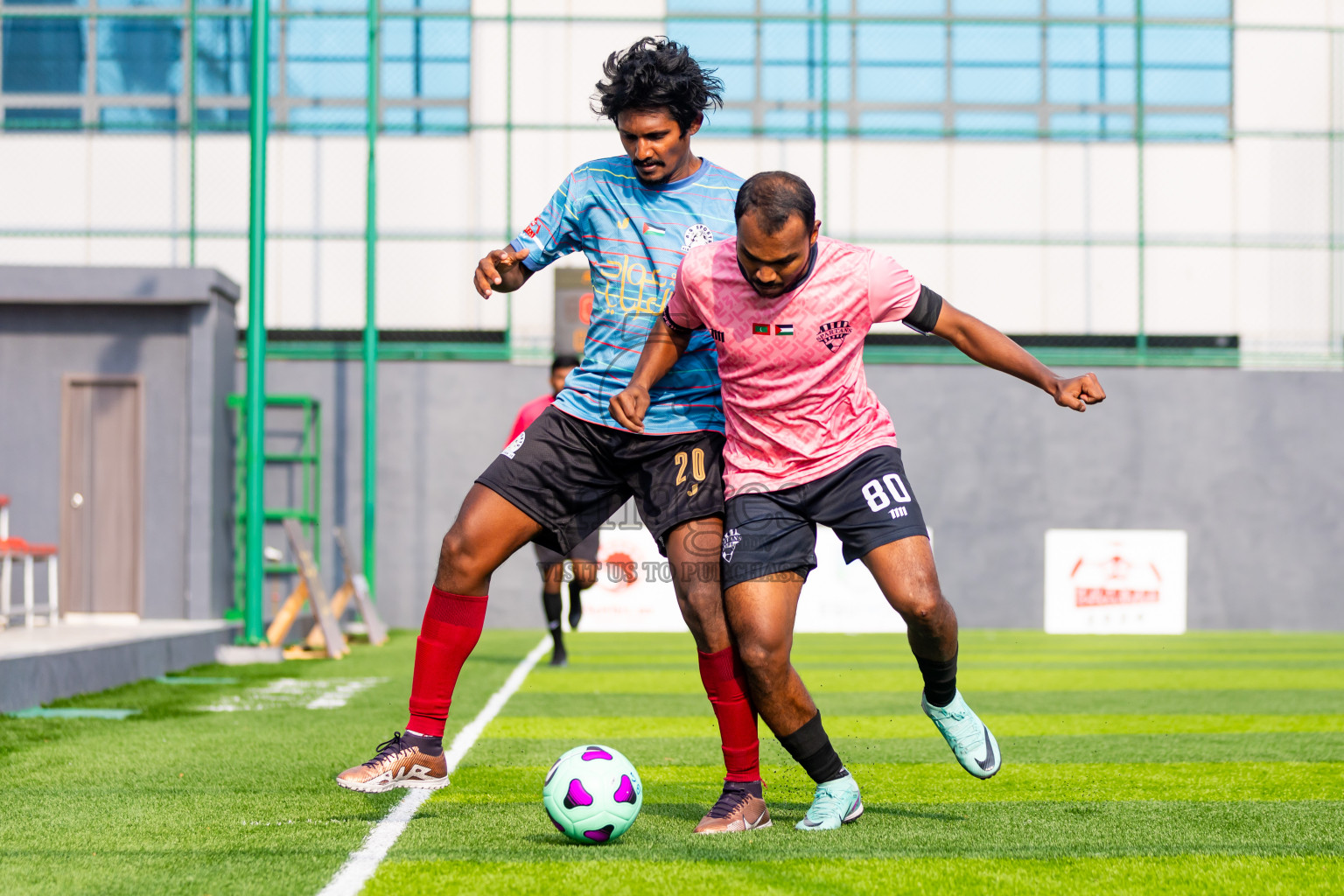 Spartans vs BG New Generation in Day 1 of BG Futsal Challenge 2024 was held on Thursday, 12th March 2024, in Male', Maldives Photos: Nausham Waheed / images.mv