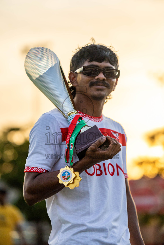 Day 3 of 33rd National Athletics Championship was held in Ekuveni Track at Male', Maldives on Saturday, 7th September 2024. Photos: Suaadh Abdul Sattar / images.mv