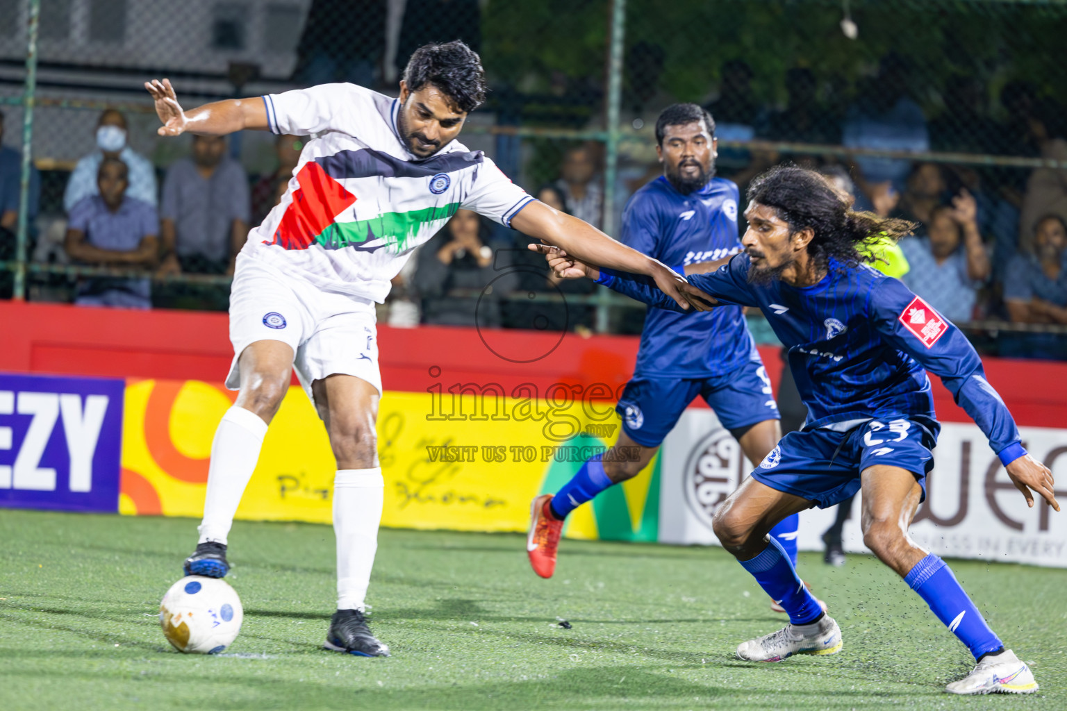 GA Kolamaafushi vs GA Villingili in Day 14 of Golden Futsal Challenge 2025 was held on Saturday, 18th January 2025, in Hulhumale', Maldives. Photos: Ismail Thoriq / images.mv