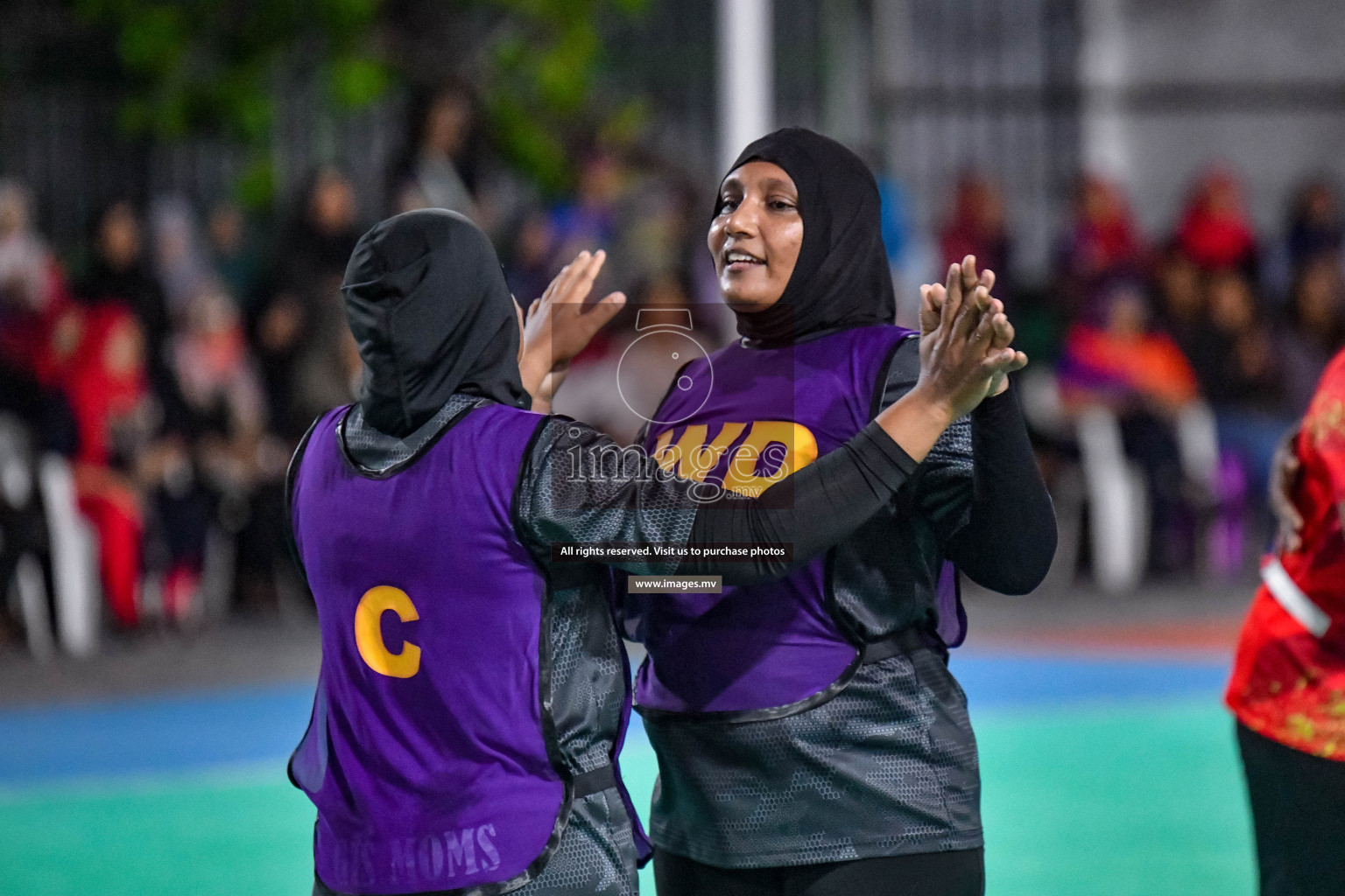 Final of Inter-School Parents Netball Tournament was held in Male', Maldives on 4th December 2022. Photos: Nausham Waheed / images.mv