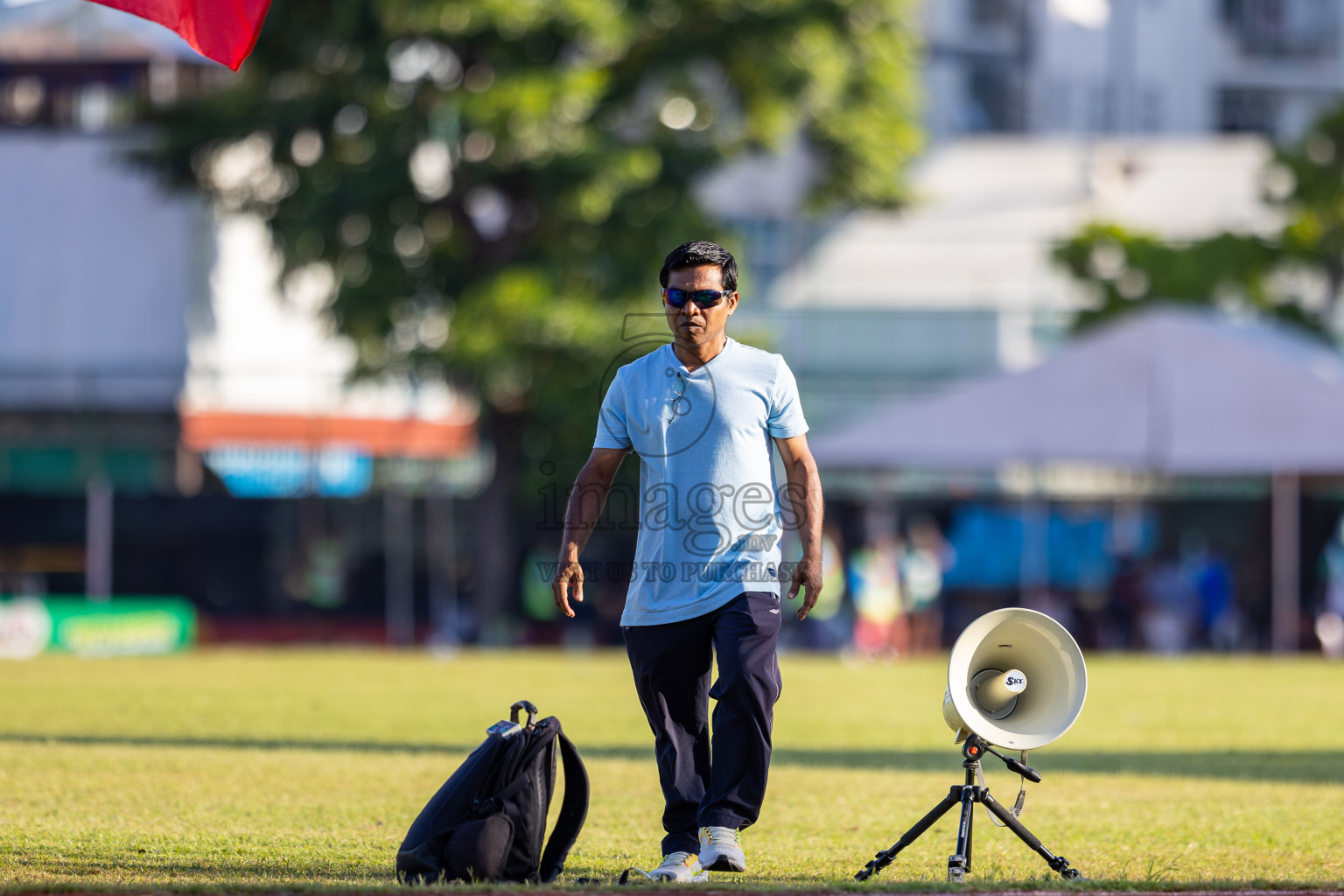 Day 1 of 12th Milo Association Championships was held in Ekuveni Track at Male', Maldives on Thursday, 24th April 2025.
Photos: Ismail Thoriq / images.mv