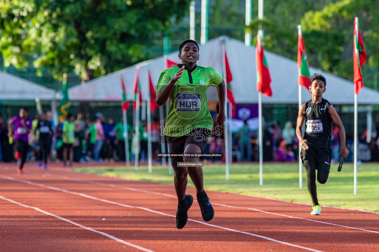 Day 2 of Inter-School Athletics Championship held in Male', Maldives on 24th May 2022. Photos by: Maanish / images.mv